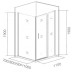 Душевая дверь Good Door Cofe WTW-110-C-B 110 профиль Черный стекло прозрачное