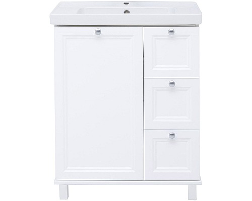Тумба под раковину Aquanet Амели 70 261988 Белая матовая