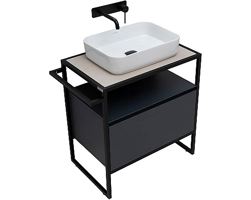 Тумба под раковину Allen Brau Priority 70 1.31001.AM Антрацит матовый