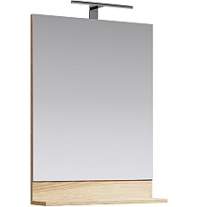 Фостер Панель с зеркалом и светильником AQWELLA FOS0206DS