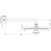 Верхний душ Hansgrohe Raindance AIR 300 27493000