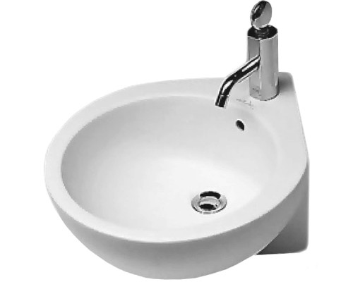 Раковина Hatria You and Me 46 L Y0H601 угловая Белая