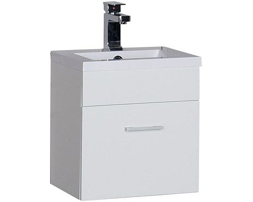 Тумба под раковину Aquanet Нота 40 159137 подвесная Белая