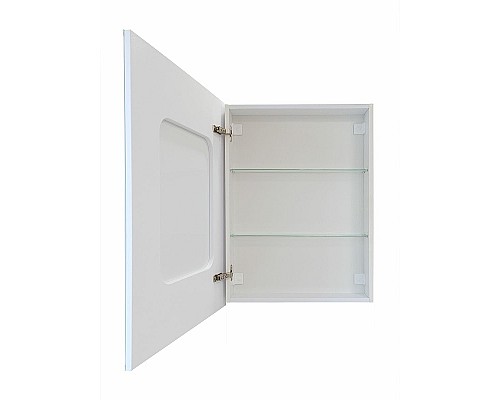 Зеркальный шкаф Art&Max Techno AM-Tec-600-800-1D-L-DS-F с подсветкой с сенсорным выключателем Белый