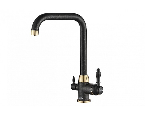 Смеситель для кухни ZORG Steel Hammer SH 725 BLACK BR