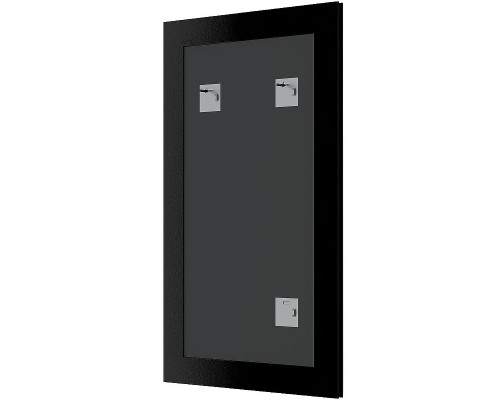 Зеркало Evoform Definite 76х56 BY 3052 в багетной раме - Соты титан 70 мм