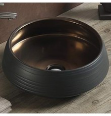Раковина-чаша Comforty 43 J2091 Черная Бронза