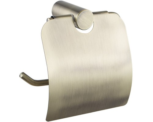 Держатель туалетной бумаги Haiba HB8403-4 с крышкой Бронза