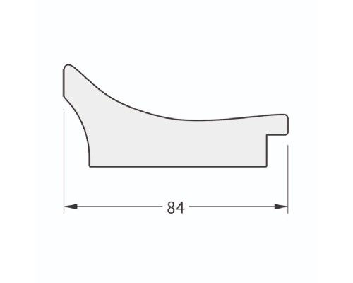 Зеркало Evoform Exclusive-G 125х56 Фреска