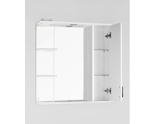 Зеркальный шкаф Style Line Олеандр-2 75 ЛС-00000051 белый