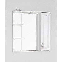 Зеркальный шкаф Style Line Олеандр-2 75 ЛС-00000051 белый