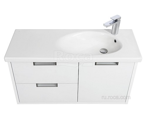 Тумба под раковину Roca Etna 100 857302806 белый глянец