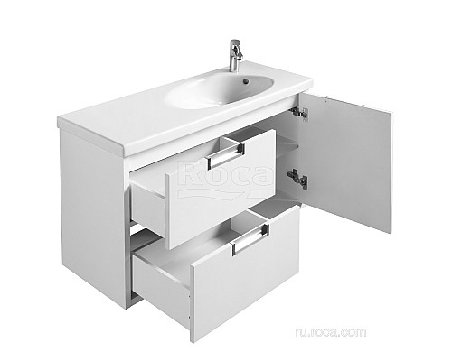 Тумба под раковину Roca Etna 100 857302806 белый глянец