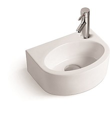 Раковина керамическая накладная и подвесная SantiLine SL-2019