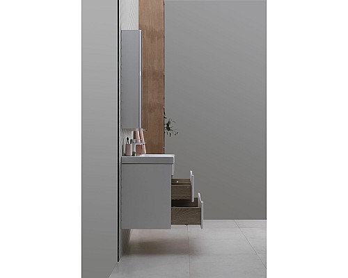 Тумба под раковину Aquanet София 80 274002 подвесная Белый глянец