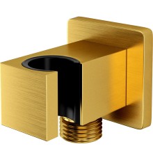 Шланговое подключение WasserKRAFT Aisch Золото матовое