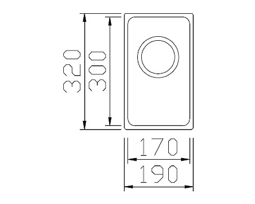 Кухонная мойка Seaman Eco Roma SMR-1932A.A Нержавеющая сталь