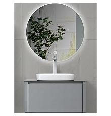 Комплект мебели для ванной Black&White Universe U915.800 80 915800 подвесной Glossy light grey