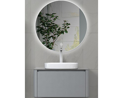 Комплект мебели для ванной Black&White Universe U915.800 80 915800 подвесной Glossy light grey