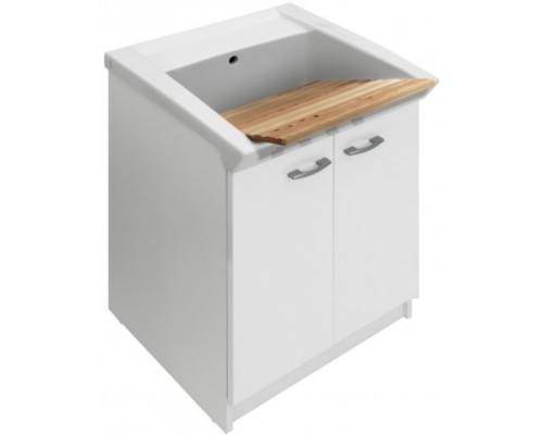 Тумба под хозяйственную раковину Hatria Complementi 60x51x88 Белая