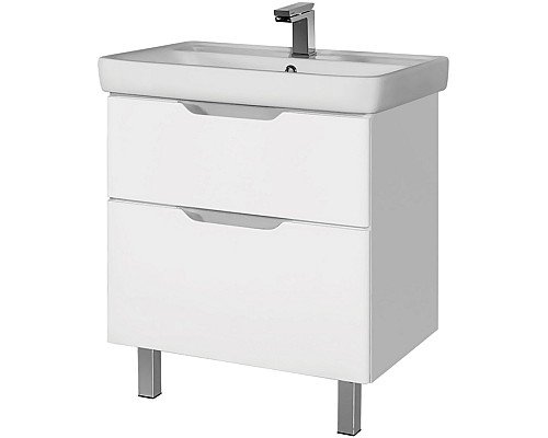 Тумба под раковину Dreja Q Plus 80 99.0006 Белый глянец