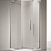 Душевой уголок Veconi Rovigo RV-35 80х80 RV35-80-01-C7 профиль Хром стекло прозрачное