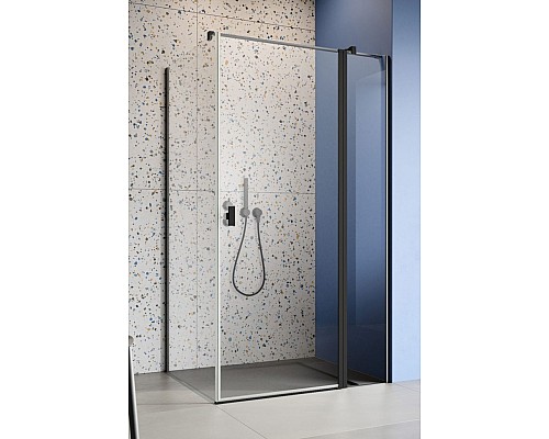 Боковая стенка NES S1 90 900x2000 хром/прозр. 10039090-01-01