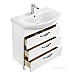 Тумба под раковину Ария 80 Н белый Aquaton 1A141301AA010