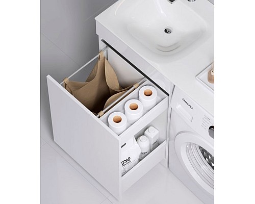 Тумба под раковину Aqwella Form 115 FOR0105KL Белая