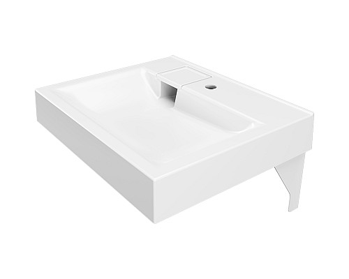 Раковина Paola Siena 60x50 на стиральную машину Белая глянцевая