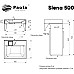 Раковина Paola Siena 60x50 на стиральную машину Белая глянцевая