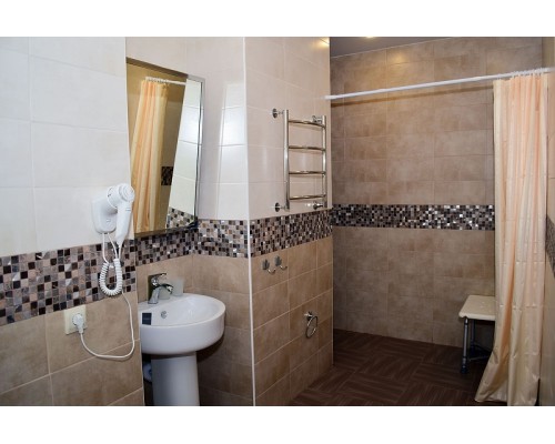 Зеркало Nofer 60 08024.S Матовая нержавеющая сталь