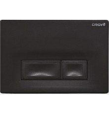 Клавиша смыва Creavit Ore GP3002.01 Черная матовая