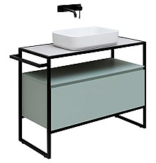 Тумба под раковину Allen Brau Priority 100 1.31003.PWM Папирус матовый