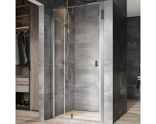 Душевая дверь Ravak Nexty NDOP2-120 03OG0C00Z1 профиль Хром стекло Transparent