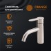 Смеситель для раковины Orange Steel Никель