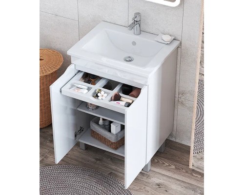 Тумба под раковину Vigo Grani 75 tn.GRI.OSK.75.2D Белая