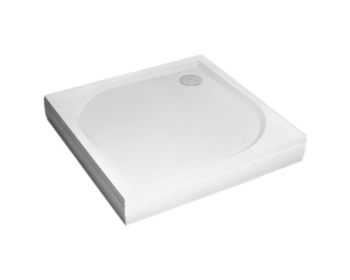 Душевой поддон из искусственного камня Radaway Paros C 100x100x13 белый