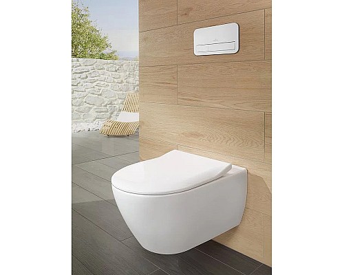 Унитаз Villeroy&Boch Subway 2.0 Plus 5614R0R1 подвесной без сиденья