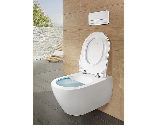 Унитаз Villeroy&Boch Subway 2.0 Plus 5614R0R1 подвесной без сиденья