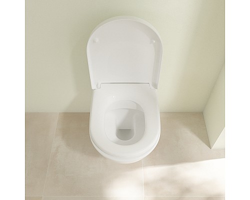 Унитаз Villeroy&Boch Subway 2.0 Plus 5614R0R1 подвесной без сиденья