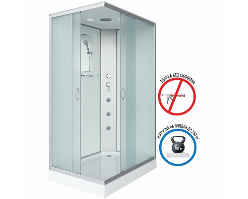 Душевая кабина Niagara Classic 90х70 NG-43975-14QG с гидромассажем