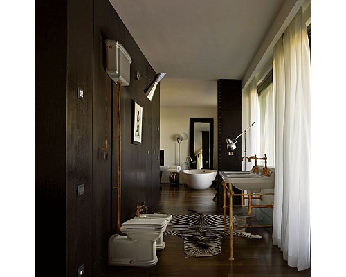 Крышка-сиденье Kerasan Waldorf 418601 белая, с микролифтом