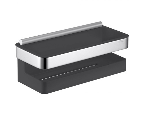 Полка корзина Keuco Collection Moll 12759 010001 Хром Антрацит