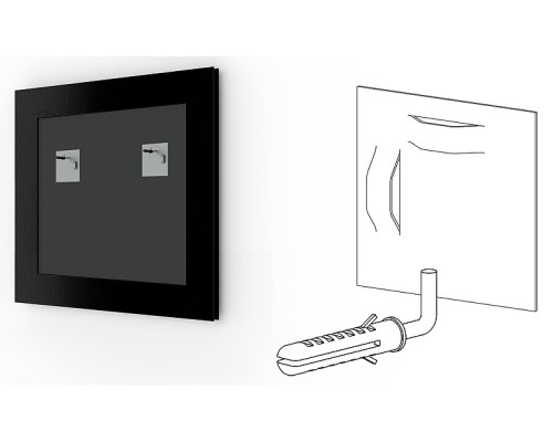 Зеркало Evoform Definite 72х72 BY 1023 в багетной раме - Сусальное золото 47 мм