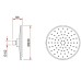Душевая система Berges Nardis 3R 071007 Хром сильвер
