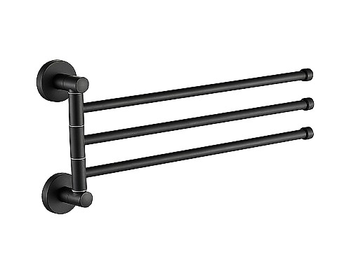 Полотенцедержатель Haiba HB8713 поворотный Черный