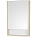 Зеркальный шкаф Aquaton Сканди 55 1A252102SDB20 Белый Дуб верона