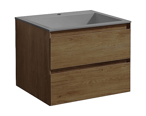 Тумба под раковину Vincea Luka 60 VMC-2L600TO подвесная T.Oak