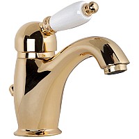 Смеситель для раковины Gattoni Orta 2746/27D0 OLD Золото 24 карат
